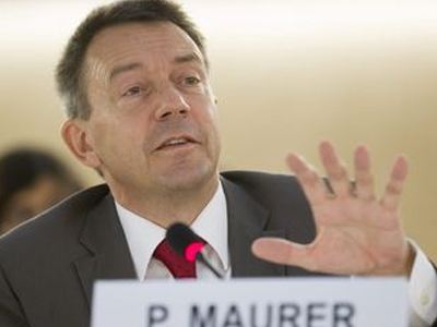 Στην Συρία ο πρόεδρος του Ερυθρού Σταυρού